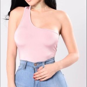 Bodysuit mauve pink